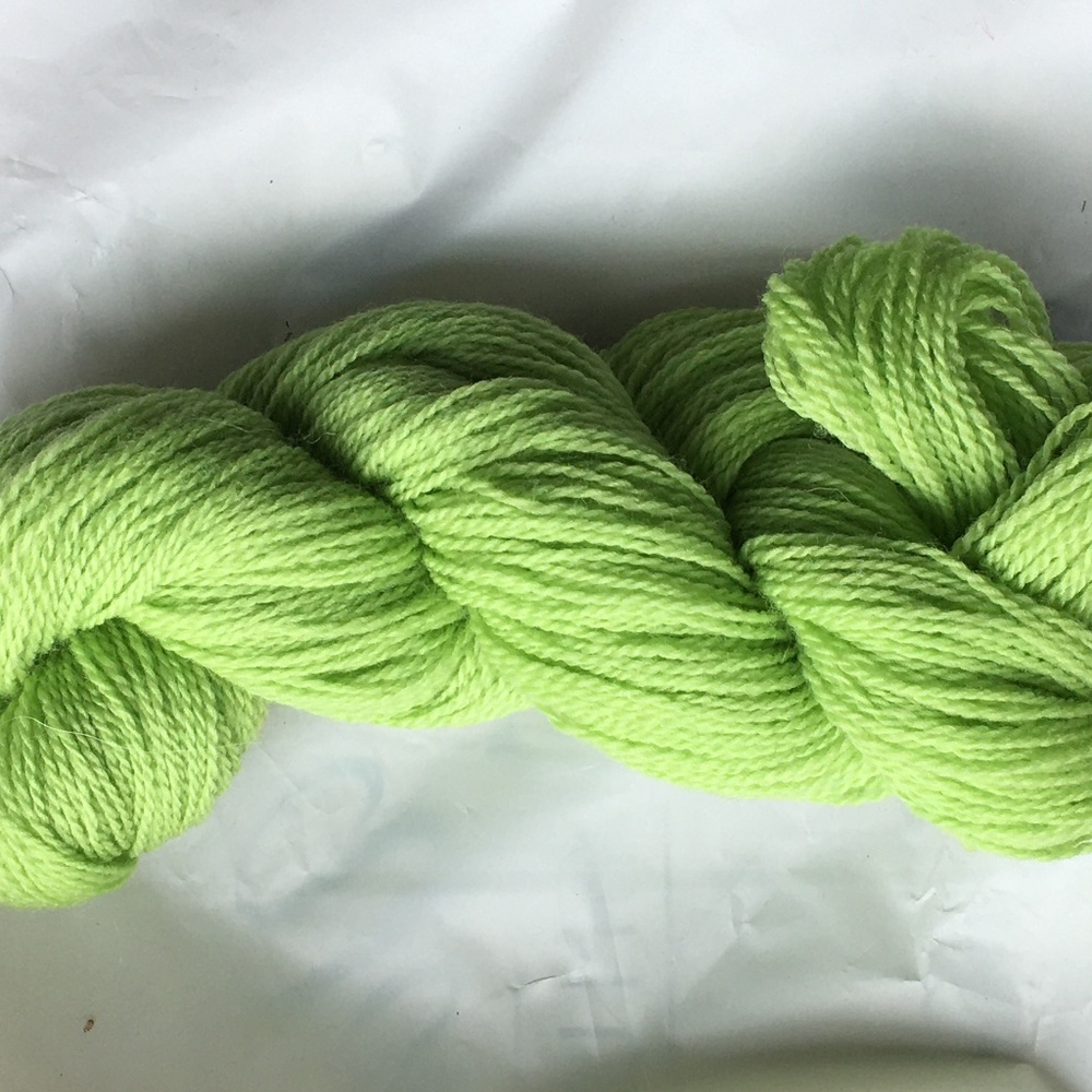 One skein of Cascade Yarn, fingering yarn in a beautiful green color.